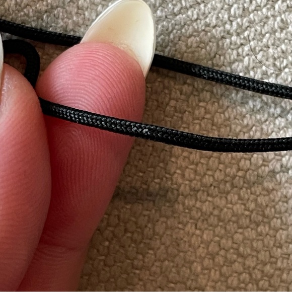 💛Tiffany & Co.💛Elsa Peretti XL Eternal Circle 18 Karat YG Pendant on Cord - Picture 11 of 11